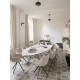TABLE: céramique, bois, verre.. (durable et de qualité)  - appart ou grand espace - services