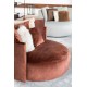 fauteuil design arrondi 