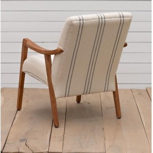 fauteuil d'appoint en bois/tissu