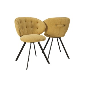 fauteuil arrondi élégant confortable