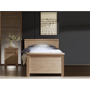 lit en bois 1 personne